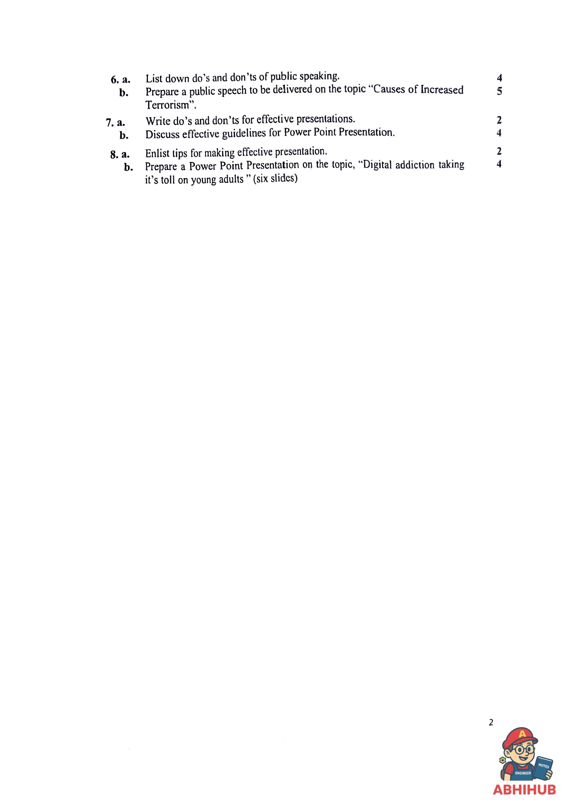 ESE Submission - Communication Skills Notes for 
Priyadarshini College of Engineering