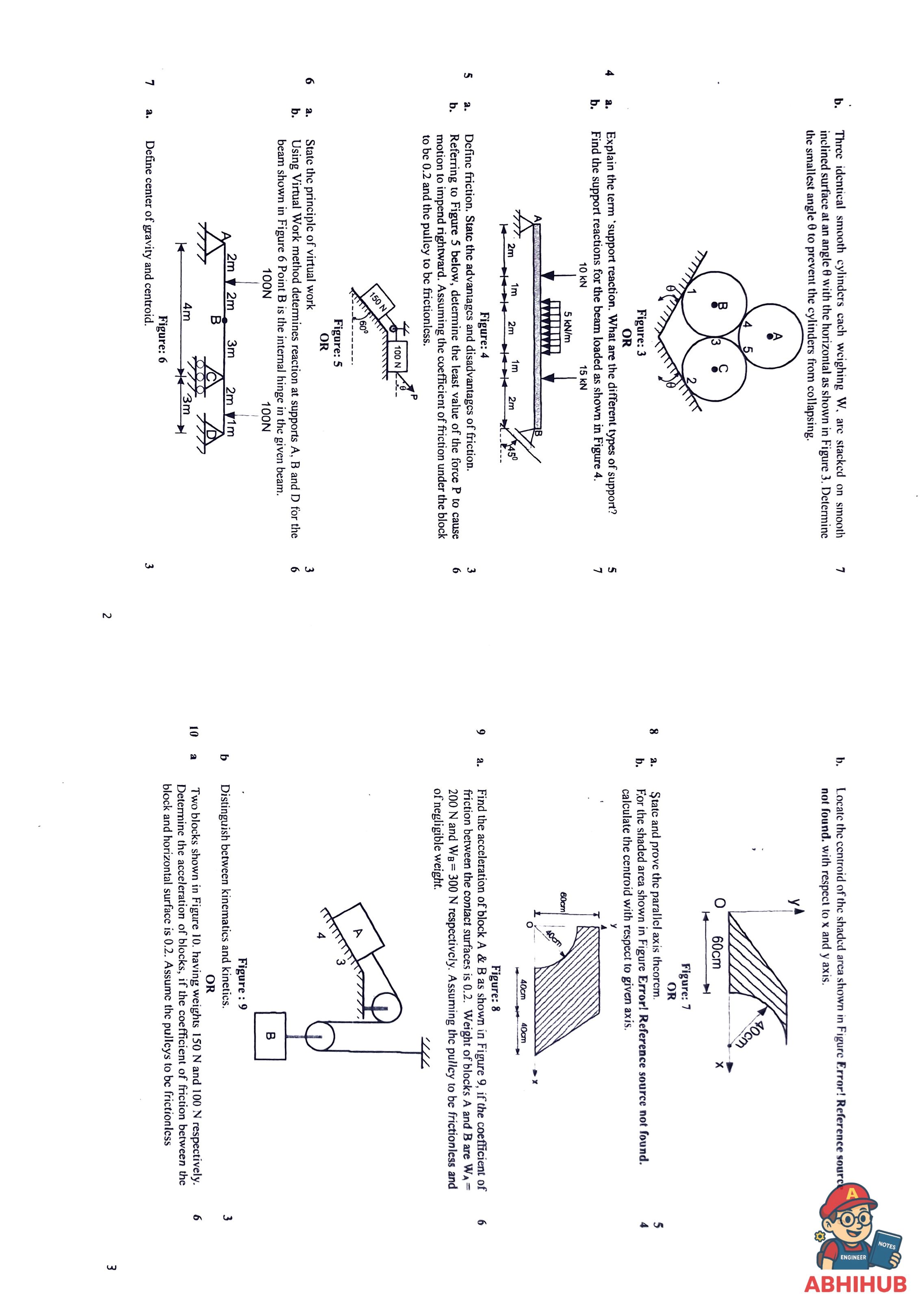 CAE1 Submission - Engineering Mechanics Notes for 
Priyadarshini College of Engineering