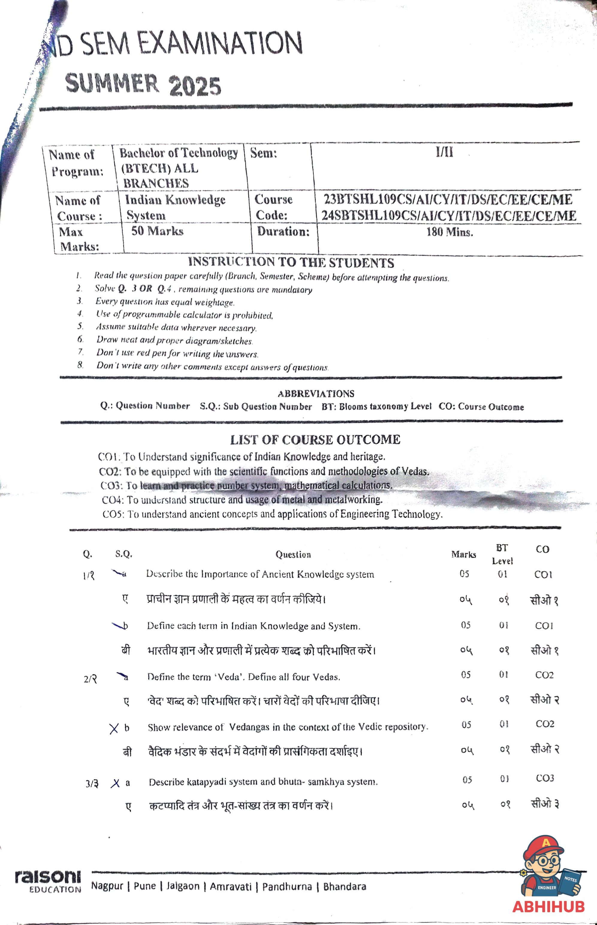 ESE Submission - Uncategorized Notes for G H Raisoni College of Engineering and Management